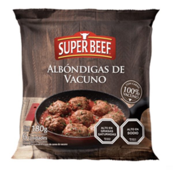 Albondigas De Vacuno 180G Super Beef - Imagen 2