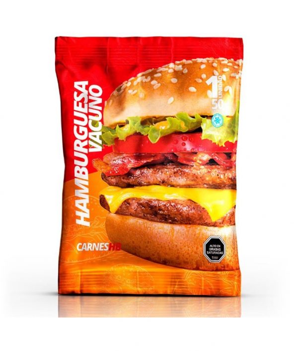 Hamburguesa De Vacuno 50Gr Hb