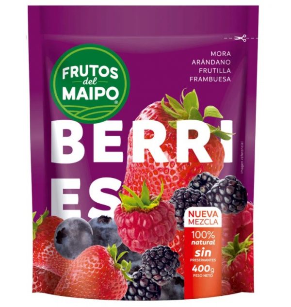 Mix De Berries Frutos Del Maipo 400 Grs