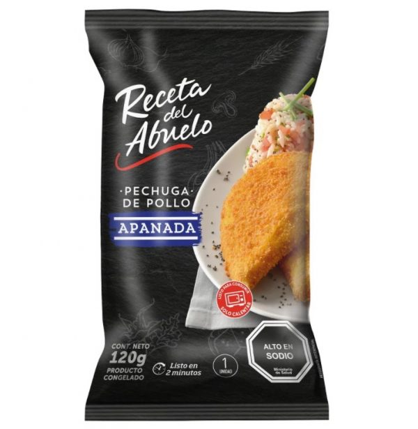 Pechuga Pollo Apanada 120 Grms Rda