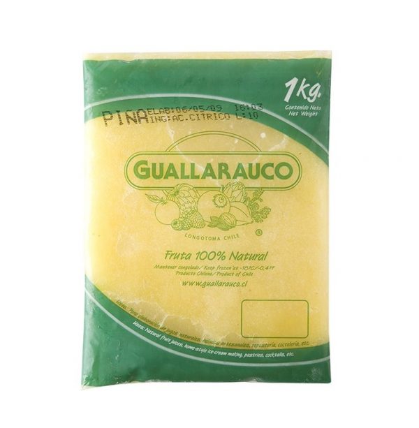 Pulpa Piña 1Kg Guallarauco