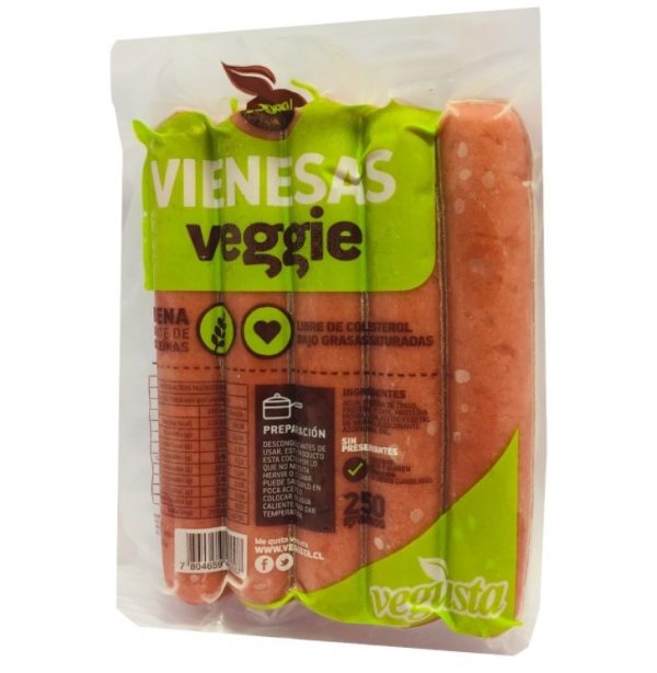 Vienesas De Soya 250 Grs Viggie