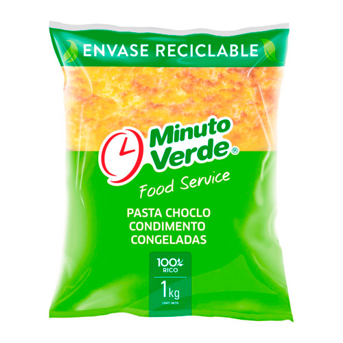 Pasta De Choclo Condimentado 1Kg Minuto Verde