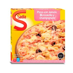 Pizza Jamón Champiñon 460 grs