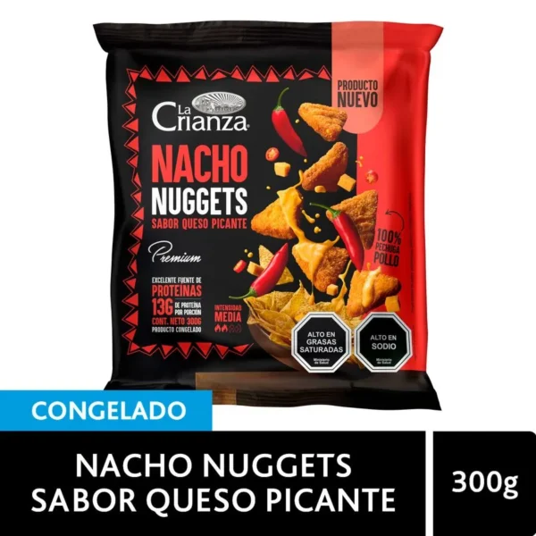Nacho Nuggets Sabor Queso Picante 300 g